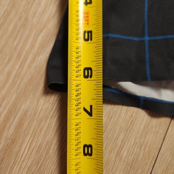 Lululemon Pace Breaker Shorts Mens XL Black Check 7” Gym Lined Athletic - Picture 11 of 11